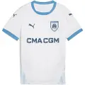 Puma Olympique Marseille 24/25 Hjem Junior T-shirt Med Korte ærmer