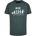 Mc Clothes Acdc Evolution Of Rock T-shirt Med Korte ærmer