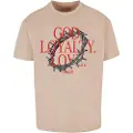 Mister tee God Loyalty Love Oversize T-shirt Med Korte ærmer