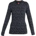 Icebreaker 260 Vertex Crewe Macro Forms Merino Langærmet Baselayer