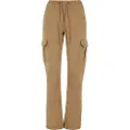 Urban Classics Twill Cargobukser Med Høj Talje