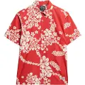 Superdry Superdrytil mænd. M4010353A Hawaiiskjorte rød (XXL), Casual, Bomuld, Korte ærmer