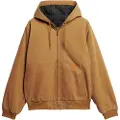 Superdry Superdrytil mænd. M5011881A Surplus brun bomberjakke med hætte (XXL), Casual, Bomuld, Lange ærmer