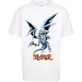 MT Yu-ghi-oh Blue Eyes White Dragon Heavy Oversize T-shirt Med Korte ærmer