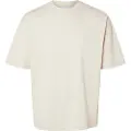 Selected Oscar Relax Fit T-shirt Med Korte ærmer