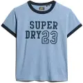 Superdry Athletic Ringer Fitted T-shirt Med Korte ærmer