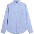 Superdry Studios Casual Linen Skjorte Med Lange ærmer