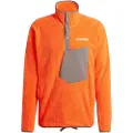 Adidas Xpl Pile Snap Fleecejakke Med Fuld Lynlås