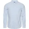 Superdry Superdrytil mænd. M4010653A Langærmet oxfordskjorte Blå (XXL), Casual, Klassisk, Lange ærmer, Økologisk bomuld, Bæredygtig