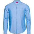 Superdry Studios Linen Bd Skjorte Med Lange ærmer
