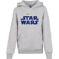 Mister tee Star Wars Blue Logo Hættetrøje