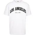 Upscale By Mister Tee L.a. College Oversize T-shirt Med Korte ærmer