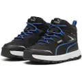 Puma Evolve Trail Sneakers Kids, Shoes, Black/Hyperlink Blue, 30