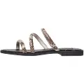 Pepe Jeans Pepe Jeanstil kvinder. PLS90647 Hayes Mix beige sandaler (40), Fast, Ingen, Casual, Dyreprint, Bæredygtig