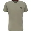 Alpha industries Camo Logo Puff Print Bp T T-shirt Med Korte ærmer