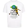 Mister tee Footwork Poetry T-shirt Med Korte ærmer