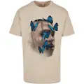 Mister tee Le Papillon Oversize T-shirt Med Korte ærmer