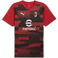 Puma Ac Milan 24/25 Før Kampen T-shirt Med Korte ærmer