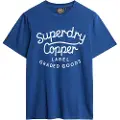 Superdry Copper Label Script T-shirt Med Korte ærmer