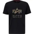 Alpha industries Camo Tpu T T-shirt Med Korte ærmer