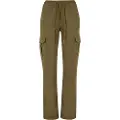 Urban Classics Twill Cargobukser Med Høj Talje