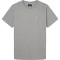 Hackett Londontil mænd. HMU20013 Klassisk pyjamas-T-shirt i grå (XXL), Afslappet, Bomuld, Korte ærmer