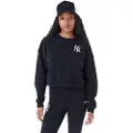 New Era Mlb Le Crop New York Yankees Sweatshirt
