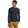 Timberland Timberlandtil mænd. TB0A2BQ3Z021 Dunstan River navy langærmet t-shirt (3XL), Casual, Bomuld, Lange ærmer, Blå