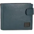 Pepe Jeans Pepe Jeansunisex. 7873333 Marshal Leather Upright Wallet Navy Blue med klik-lukning (OSFA), Blå, Casual, Læder