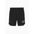 EA7 EA7til mænd. 8NPS09_PNBXZ Dynamic Athlete Kort sort (XL), Sport, Multisport, Polyester
