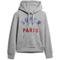 Superdry Glitter Graphic Logo Hættetrøje
