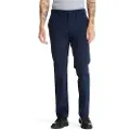 Timberland Timberlandtil mænd. TB0A2BZA4331 Claremont navy twill chino-bukser med lige ben (36/32), Casual, Økologisk bomuld, Bæredygtig, Blå