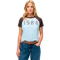 Superdry Athletic Raglan Fitted T-shirt Med Korte ærmer