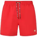 Pepe Jeans Pepe Jeanstil mænd. PMB10395 Rød gummi svømmedragt (S), Badetøj, Polyester