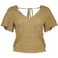 Scotch & Soda Metallic Pointelle Trøje