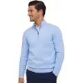 Faconnable Cosilk Halv Lynlås Sweater