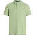 Calvin Klein Stretch Pique Tipping Kortærmet Polo