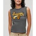 Superdry Retro Embellished ærmeløs T-shirt