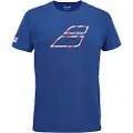 Babolat Exercise Big Flag T-shirt Med Korte ærmer