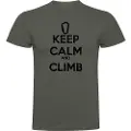 Kruskis Keep Calm And Climb T-shirt Med Korte ærmer