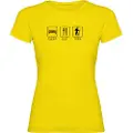 Kruskis Sleep Eat And Trek T-shirt Med Korte ærmer