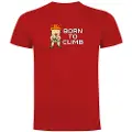 Kruskis Born To Climb T-shirt Med Korte ærmer