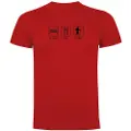 Kruskis Sleep Eat And Trek T-shirt Med Korte ærmer