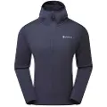 Montane Fury Lite Hoodie, fleecetrøje, herre, blå
