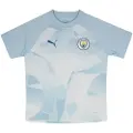 Puma Manchester City Fc 23/24 Før Kampen Junior T-shirt Med Korte ærmer