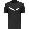 Salewa Solid Logo Dry T-shirt Med Korte ærmer