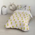 Play Fabrics Nordisk Pudebetræk Med Vichy Pink-knapper Til 80x200 Cm
