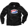 100% Official Sweatshirt Med Lynlås