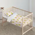 Play Fabrics Tweety Vichy Dynebetræk Til Tremmeseng 115x145 Cm