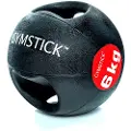 Gymstick Medicinbold I Gummi Med Håndtag 6kg